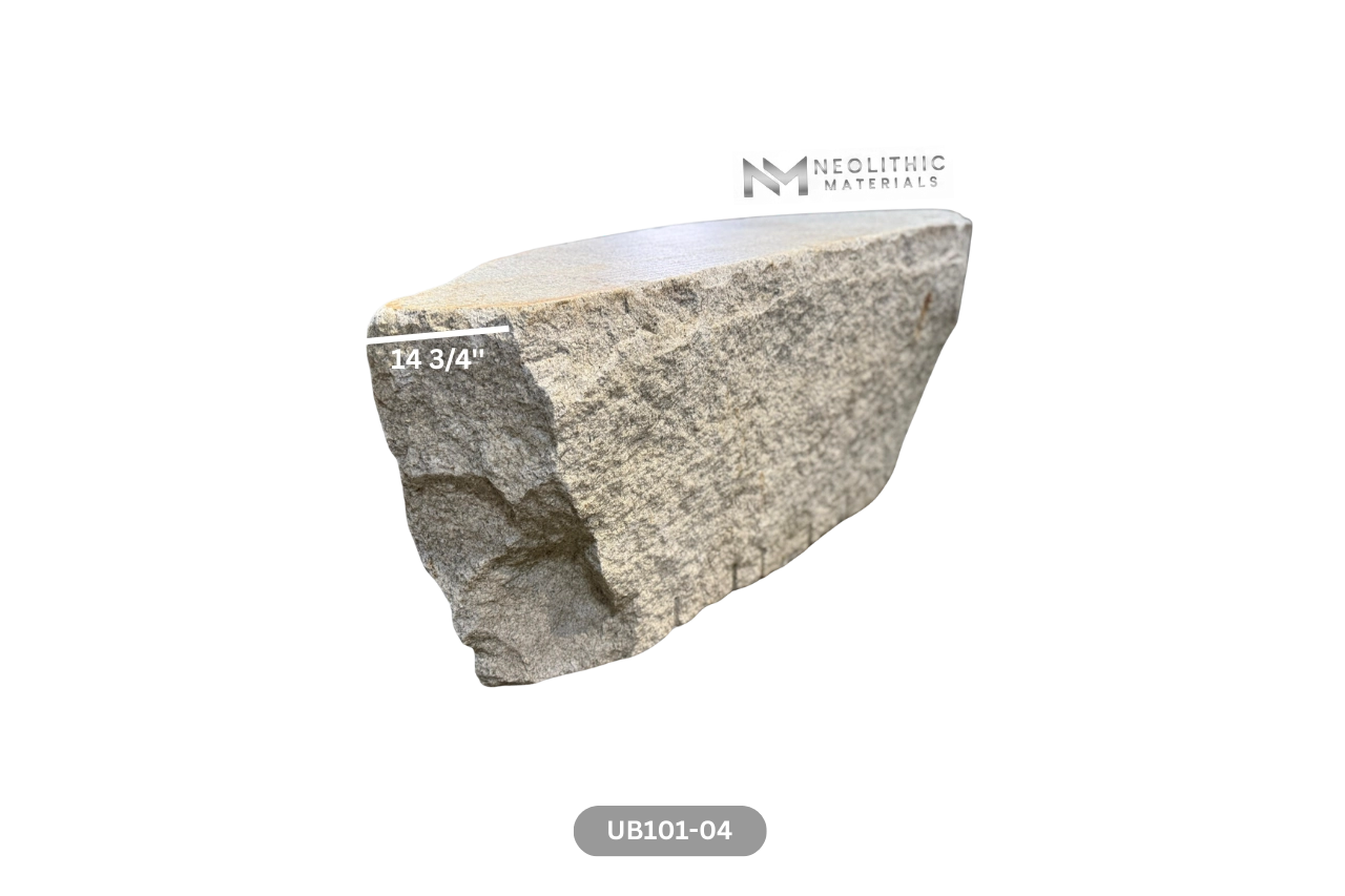 Antique Granite Bench - Image 6